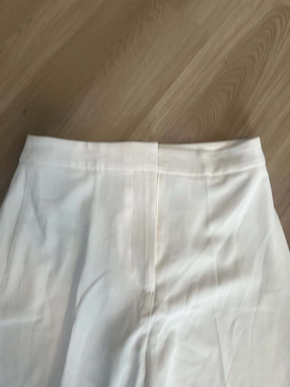 H&M Women's White Wide Leg Trousers Pants - Picture 2 of 6